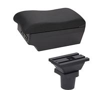 MEXWLOP For Toyota, for Aqua Car Bracciolo Box Car Center Console Storage Box Accessorio bracciolo USB Bracciolo per auto(BLACK E2 Black Line)