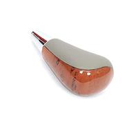 MEXWLOP For Toyota, for Corolla, for Camry for Harrier fortuner for Crown Pomello del cambio automatico Leva del pomello del cambio for auto Shifter Stick Pomello del cambio(Red-brown-panel)