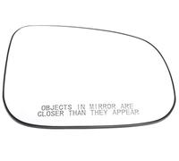 MEXWLOP for VOLVO, S60 S80 V60 2011 2012 2013 2014 2015-2018 30716923 30716924 Auto Sinistra Destra Retrovisore Lato Porta Laterale Riscaldata Vetro specchietto laterale auto(BLACK Right)