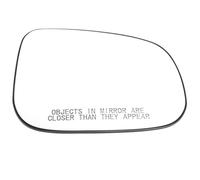 MEXWLOP for VOLVO, S60 S80 V60 2011-2018 30716923 30716924 Auto Sinistra Destra Retrovisore Laterale Porta Riscaldata Vetro specchietto laterale auto(BLACK Right)