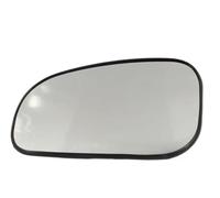 MEXWLOP for VOLVO, S60 V70 S80 1999 2000 2001 2002 2003 Porta automatica Retrovisore Auto Ala Specchio laterale Vetro riscaldato con piastra posteriore Vetro specchietto laterale auto(BLACK Left)
