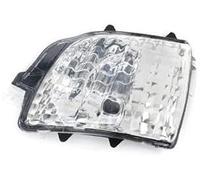 MEXWLOP For VOLVO, XC70 XC90 2007-2014 Specchietto retrovisore laterale Indicatore di direzione Coperchio lampada Nessuna lampadina (1 pezzo a destra) Spia luminosa dello specchietto(BLACK 1pc Left)
