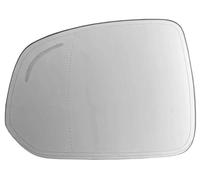 MEXWLOP for VOLVO, Xc90 2015 2016 2017 2018 2019 2020 2021 2022 Auto Sinistra/Destra Riscaldata Retrovisore Laterale Porta Vetro specchietto laterale auto(BLACK Left)