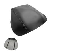 MEXWLOP For VW, 2014 2015 2016 Interni auto in pelle microfibra Center Console Coperchio Bracciolo Box Cover Protezione Trim Copribracciolo per auto(A Black)