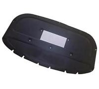 MEXWLOP For VW, for Touareg, 2003 -2018 Cofano anteriore dell'auto Motore Isolamento termico e acustico Tappetino in cotone Tappetino antirumore Scudo termico del motore(Black 2011-2018)