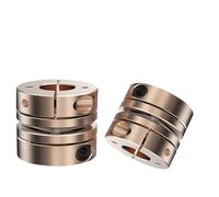 MEXWLOP Giunto for albero CNC D32l28 Giunto flessibile in alluminio a disco singolo for personalizzazione della sede della chiavetta della stampante 3D Giunto Oldham Couplings(5x5)