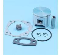 MEXWLOP Guarnizione cilindro silenziatore gabbia ago perno anello pistone 46 mm, for sega a catena Jonsered, 2054 2055 2054EPA 503608171 503608101 Kit pistone motosega