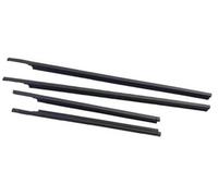 MEXWLOP Guarnizioni for porte e finestre 4 pezzi Guarnizione in gomma for porta esterna for auto for SX4 Sedan 2007-2013 Striscia di tenuta a pressione impermeabile Striscia di finitura per finestrini