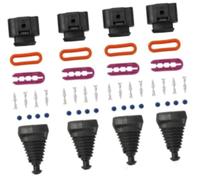 MEXWLOP Ignition Coil Wiring Loom, per Golf, per Jetta, per Passat, per Polo, per Touran for A4 for A6 for A8 2008-2016 1J0973724 4Pcs Connector Repair Kit Accensione dell'automobile