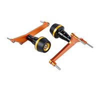 MEXWLOP Imbottitura protettiva for protezione crash telaio motore for motocicli, for RC390 RC 390 2014 2015 2016 2017 2018 Protezione forcella moto(Gold)