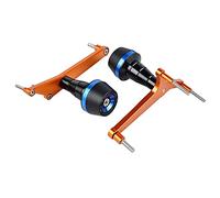MEXWLOP Imbottitura protettiva for protezione crash telaio motore for motocicli, for RC390 RC 390 2014 2015 2016 2017 2018 Protezione forcella moto(Blue)