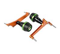 MEXWLOP Imbottitura protettiva for protezione crash telaio motore for motocicli, for RC390 RC 390 2014 2015 2016 2017 2018 Protezione forcella moto(Green)