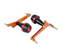 MEXWLOP Imbottitura protettiva for protezione crash telaio motore for motocicli, for RC390 RC 390 2014 2015 2016 2017 2018 Protezione forcella moto(Rot)