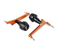 MEXWLOP Imbottitura protettiva for protezione crash telaio motore for motocicli, for RC390 RC 390 2014 2015 2016 2017 2018 Protezione forcella moto(Schwarz)