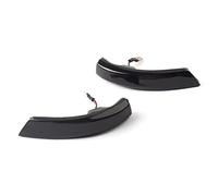 MEXWLOP Indicatori di direzione dinamici 2 pezzi Lampada lampeggiante for specchietto retrovisore con guscio fumé Luce che scorre for specchietto laterale, for Ford, Focus, Mondeo, Indicatore di direz