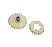 MEXWLOP Ingranaggio a vite senza fine pompa olio ruota dentata, for STIHL, 038 042 048 MS380 MS381 Kit ingranaggio a vite senza fine per pompa olio motosega