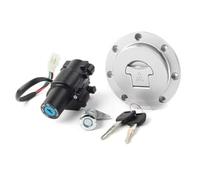 MEXWLOP Interruttore a chiave di accensione, per Cb500 CB600F, per CBR250R, per Cbr 250R Copri tappo serbatoio carburante per moto, per sedile, set serratura Interruttore di accensione a chiave