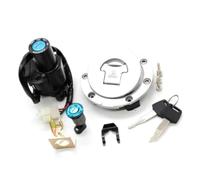 MEXWLOP Interruttore a chiave di accensione, per CB900F/1300, per Cbr 929/954/600/1000/1100Xx, per Cbr600 F4/F4I Gas combustibile moto, per tappo serbatoio, per sella, set serratura Interruttore
