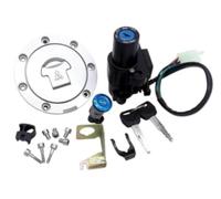 MEXWLOP Interruttore a chiave di accensione, per Cbr 1000Rr 2004-2007, per 600Rr 2003-2006 Motocicletta Serratura a 4 fili, per sedile, serratura carburante, per coperchio serbatoio Interruttore