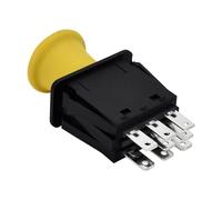 MEXWLOP Interruttore PTO Frizione Lama 5 Amp 16VDC AM131966 103-5221 925-1716A Compatibile con, for John Deere, for Trattore L120 L130 Interruttore per Tosaerba