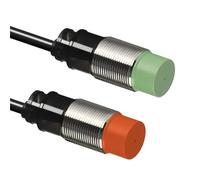 MEXWLOP Interruttore sensore di prossimità induttivo M18 Pr18-8dn Pr18-8dp 24vdc Npn Pnp 8mm di rilevamento Pr18 Interruttore di prossimità in metallo non a filo Sensore di prossimità(Pr18-8dn)