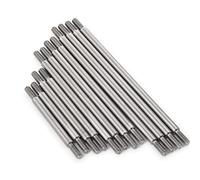 MEXWLOP Kit Asta di Collegamento in Metallo da 12 Pezzi, Robusto della Sospensione dello sterzo del Veicolo, for Parti Camion cingolato TRX6 RC 1:10 Braccio di Sospensione