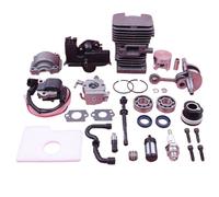 MEXWLOP Kit bobina di accensione albero motore cilindro da 38 mm, per, for MS180 018 1130 020 1208 W Aspirazione valvola a spillo paraolio pistone Kit pistone motosega
