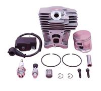 MEXWLOP Kit bobina di accensione con pistone cilindro da 47 mm, for motosega, For Stihl MS362 MS362C 1140 400 1302 1140 020 1200 Bullone di montaggio candela Kit pistone motosega