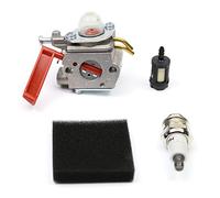 MEXWLOP Kit carburatore Candela Filtro Aria Carburante, for Homelite, UT-20749 UT-20758 UT-20769 UT-20785 UT-20778 UT-20760 Kit carburatore