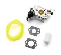 MEXWLOP Kit carburatore Motori for seghe a Catena Guarnizioni di Montaggio Filtro Linea Carburante 445 450 Motosega 506450401 Kit carburatore