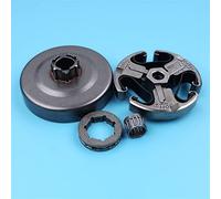 MEXWLOP Kit cuscinetto a rulli con corona del pignone del tamburo della frizione, for Husqvarna, 268 272 XP 61 66 266, for JONSERED, 625 630 670 Motosega 3/8" 7 denti Pignone per motosega