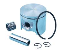MEXWLOP Kit cuscinetto ad ago con anello elastico di sicurezza, anello pistone da 42 mm, perno da 10 mm, for motosega Husqvarna, 340 345 346 XP E EPA 503907371 503 90 73-71 Kit pistone motosega