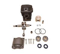 MEXWLOP Kit cuscinetto albero motore pistone cilindro, for parti di motoseghe a gas, For STIHL 023 025 MS230 MS250 MS 250 230 Kit pistone motosega