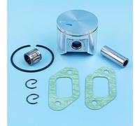 MEXWLOP Kit cuscinetto anello pistone da 47 mm, for Jonsered, CS2156 CS2159 2156 2159 Pezzo di ricambio di ricambio for motosega Big Bore 537 15 72-02 Kit pistone motosega