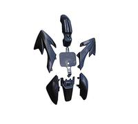 MEXWLOP Kit di carenatura completa for moto, parafanghi ABS Enduro, parafanghi XR CRF 50 SSR SDG Pitster Pro 50cc 70cc 110cc Parafango per moto(Schwarz)