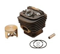 MEXWLOP Kit di montaggio pistone cilindro da 48 mm, for STIHL 034 036 MS340 MS360 Motore for motosega Pezzi ricambio for utensili motore 11250201206 Kit pistone motosega