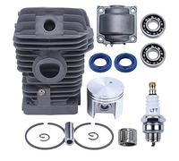 MEXWLOP Kit di ricostruzione motore pistone cilindro da 42,5 mm, for parti motoseghe, For Stihl 025 Ms250 023 Ms230 Ms 230 250 Kit pistone motosega