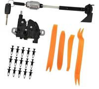 MEXWLOP Kit di riparazione del blocco di chiusura del cofano e del blocco di apertura del cofano con 15 clip e 4 leve di rimozione, for Focus, MK2 C-MAX 2004-2012 Blocco del cofano