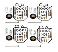 MEXWLOP Kit di riparazione for ricostruzione carburatore 4X 80-83 GL1100 Goldwing 1100 Set di installazione per la ricostruzione del carb