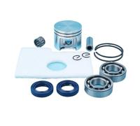 MEXWLOP Kit filtro aria pistone 38mm pistone 10mm anelli di tenuta albero motore cuscinetti a sfera, for, 018 MS180 MS 180 motosega 1130 030 2004 Kit pistone motosega