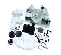 MEXWLOP Kit filtro linea tappo serbatoio olio combustibile carburatore carter, for STIHL, 018 MS180 017 MS170 Molla asta collettore aspirazione motosega Tappo del serbatoio del carburante
