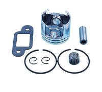 MEXWLOP Kit guarnizione silenziatore con perno da 38 mm e cuscinetto da 10 mm, for motosega, 018 MS180 MS 180 Sostituisci la parte 1130 030 2004 Kit pistone motosega