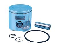 MEXWLOP Kit perno fascia elastica pistone da 47 mm, for motosega Husqvarna, 455 455E 455 Rancher 460 537293002 537293004 Kit pistone motosega