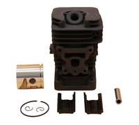 MEXWLOP Kit pistone cilindro da 41 mm, for ricambi motosega Garen Partner 842 840 742 OEM 530 07 18-84 Kit pistone motosega