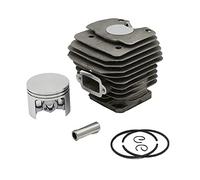 MEXWLOP Kit pistone cilindro da 52 mm, for pezzi di ricambio for motosega, For STIHL MS380 038 MS 380 Kit pistone motosega
