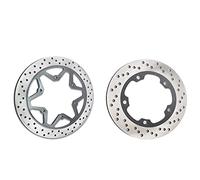 MEXWLOP Kit rotore disco freno anteriore anteriore for moto 2 pezzi, for Suzuki, GW250 Inazuma DC 2013-2017 GW 250 Disco freno per moto