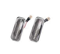 MEXWLOP Lampada di segnalazione dinamica for parafango laterale, for Opel, Omega B Stufenheck Caravan 1994-2003 Indicatore di direzione per auto(2PCS Crystal Type)