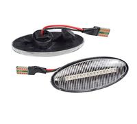 MEXWLOP Lampada sequenziale lampeggiante ad acqua che scorre Indicatore di direzione dinamico Indicatore di direzione laterale, for Opel, Vauxhall, Vectra B MK1 1995-2002 2003 Indicatore di direzione