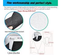 MEXWLOP Lato moto Protezioni serbatoio carburante Protezioni adesivi Decal Gas Ginocchio Grip Traction Pad, for accessori CB650R/CBR650R 20192024 Tappetino antiscivolo per moto(BLACK Black with LOGO)