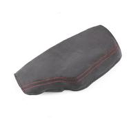 MEXWLOP LHD, for BMW, Serie 3 F30 2013 2014 2015 2016 2017 2018 Pelle scamosciata Linea rossa Car Center Console Coperchio Bracciolo Box Cover Trim Copribracciolo per auto